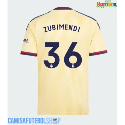 Camisa de time de futebol Arsenal Martin Zubimendi #36 Replicas 3º Equipamento 2026-27 Manga Curta